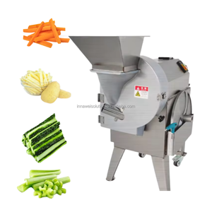 เครื่องหั่นผักอัตโนมัติเกรดอาหารสำหรับแครอท มันฝรั่ง บรอกโคลี ผักกาดหอม มะเขือเทศ ร้านอาหาร ครัว โรงเรียน - Product Image 2