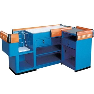 Mostrador de Caja de Madera de Diseño Moderno / Caja Registradora (Solo Venta al por Mayor y Pedidos de Mostradores de Caja, MOQ Es de 3 JUEGOS) - Product Image 2