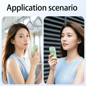 2500mah Wearable Foldable Electric Hand <b>Fan</b> 3-Speed Battery-Powered <b>USB</b> Rechargeable Lightweight Outdoor Handfree Summer <b>Fan</b> - Product Image 5