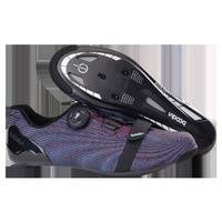 Chaussures de cyclisme sur route Boodun Flyknit Upper Carbon Fiber Dynamic Locking Respirantes Imperméables Antidérapantes Légères Durables