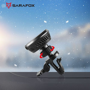 Sarafox B9X 2 in 1 In-Car 15W Magnetic <b>Wireless</b> Charger Mobile Phone Cooling Fan Radiator Cooler Air Vent & Holder Phone - Product Image 5