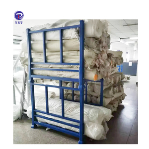 Chất lượng tốt sơn tĩnh điện lớn gấp di động xếp chồng vải cuộn <span class=keywords><strong>Pallet</strong></span> kệ - Product Image 5