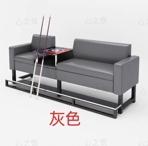 Tables et chaises d'appoint de piscine 2 places commerciales pas cher Club de <span class=keywords><strong>billard</strong></span> canapé salle de <span class=keywords><strong>billard</strong></span> <span class=keywords><strong>chaise</strong></span> de joueur de spectateur à vendre - Product Image 6