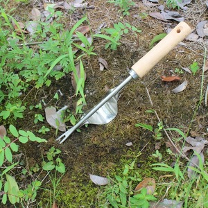 Removedor manual de malezas con horquilla en forma de V, mango largo, desmalezador de jardín, herramienta para sacar las raíces del césped, herramientas para aflojar el suelo - Product Image 6