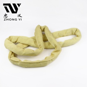 <span class=keywords><strong>Eslinga</strong></span> de Aramida de Alta Resistencia <span class=keywords><strong>Anticorte</strong></span> y Resistente al Calor, Adecuada para Escenarios de Trabajo de Elevación y Montaje Industrial de Alta Resistencia - Product Image 4