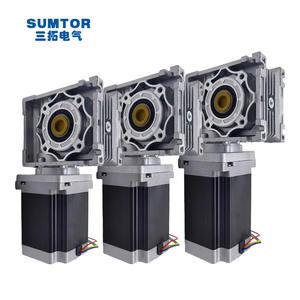 Hybrid Nema 34 Stepper <strong>Motor</strong> With Gearbox NMRV40 4.5/8.2/12N.M Worm Gear Electric <strong>Motor</strong> - Product Image 1