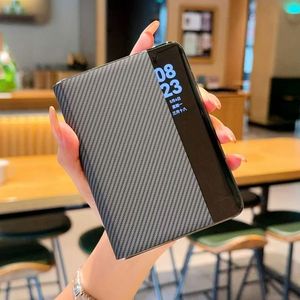 Nueva Funda Protectora de Lujo para <span class=keywords><strong>Huawei</strong></span> Pura X Max, Carcasa Trasera con Bolsillo para Teléfono <span class=keywords><strong>Celular</strong></span>, Decoración - Product Image 2