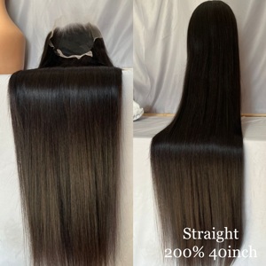Cabello Humano Virgen Birmano de 30 Pulgadas para Pelucas, Encaje Transparente HD 13x4, 180% de Densidad, Rizado, Pre-Desplumado - Product Image 3