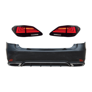 Kit de Conversión de Carrocería Facelift para <span class=keywords><strong>Lexus</strong></span> <span class=keywords><strong>RX</strong></span> <span class=keywords><strong>300</strong></span> 2010 2011 2012 2013 2014 2015, Actualización al Estilo <span class=keywords><strong>2020</strong></span>, Ensamblaje de Parachoques Delantero y Trasero - Product Image 2