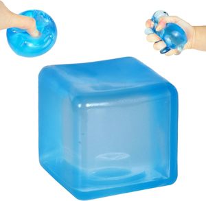 Juguetes Antiestrés de Maltosa Translúcidos, Cubos de Hielo Blandos para Apretar, Bolas Sensoriales de Subida Lenta para la Ansiedad, Juguetes TPR para Calmar la Ansiedad - Product Image 2