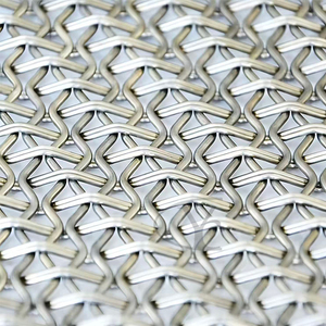 Maille métallique décorative dorée Yuchen Luxury Design pour portes d'armoires, <span class=keywords><strong>meilleur</strong></span> prix, maille métallique décorative. - Product Image 2