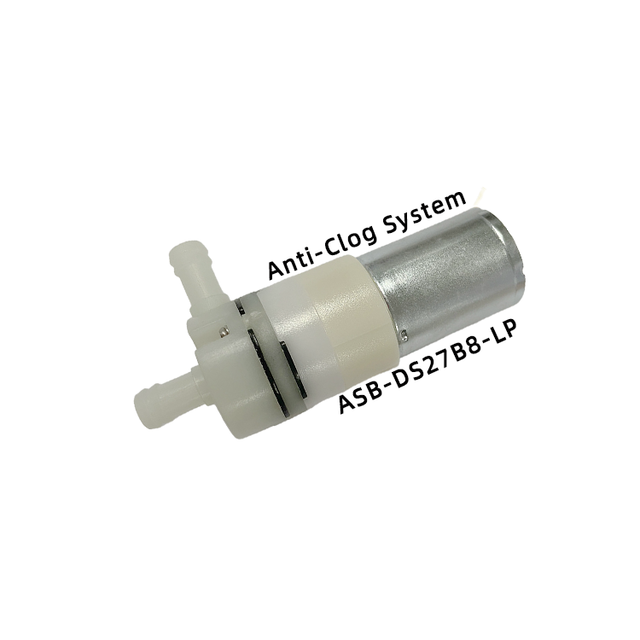 Customized ASB-DS27B8-LP OEM 12V 24V Mini Diaphragm Water Pump Small Clean Water Sample Pump with Low Pressure
