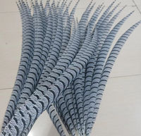 Plumes artificielles en gros, fausses plumes de faisan zèbre teintées, longues plumes pour costumes de carnaval, festivals et décorations de samba