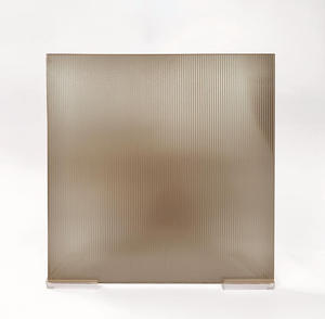 Vidrio Estampado Transparente de 4mm 5mm de Fábrica China, con Patrones de Flor de Néfrita, Nashji, Wanji y Mayflower, para Decoración y Ventanas - Product Image 2