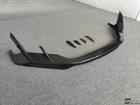 Kit carrosserie décoratif amélioré en fibre de carbone style capot avec lèvre de pare-chocs avant et aileron pour Audi R8 21-22, kit de voiture personnalisé