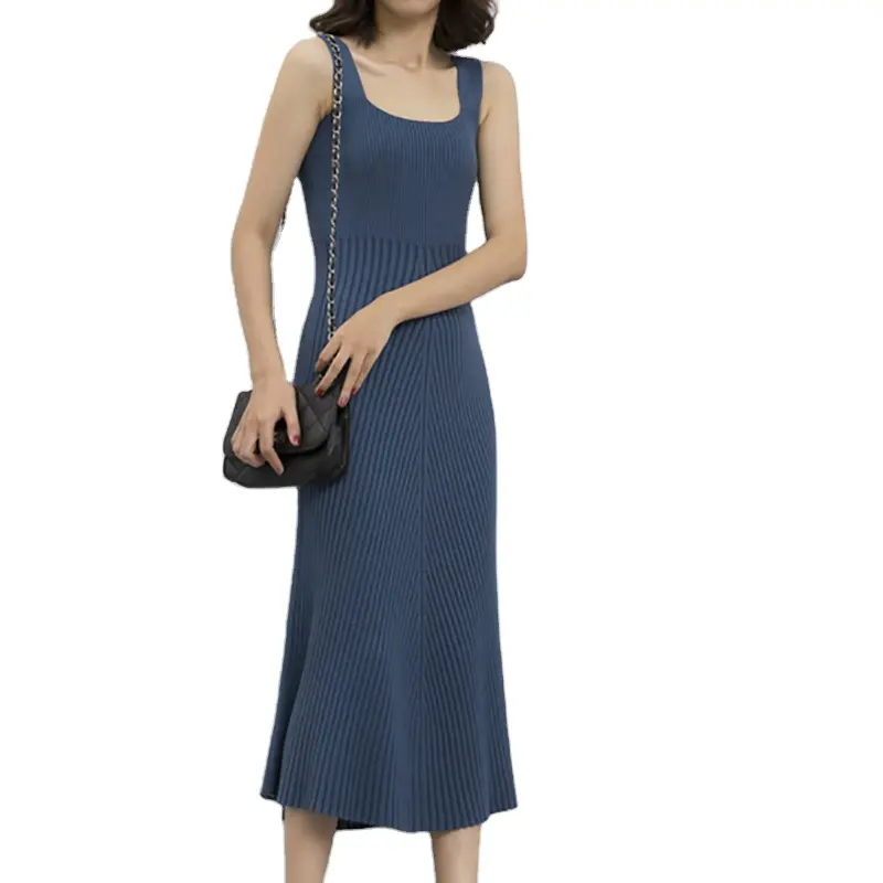 حار بيع الصيف أزياء مكتب المرأة مثير أكمام فستان كاجوال