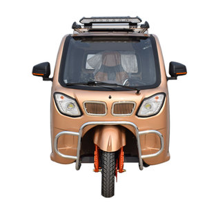 DUCAR Triciclo Chiuso di Ultima Generazione, <span class=keywords><strong>3</strong></span> Passeggeri, 70km/h, Motore Monocilindrico, Taxi a Benzina, Capacità 400kg - Product Image 3