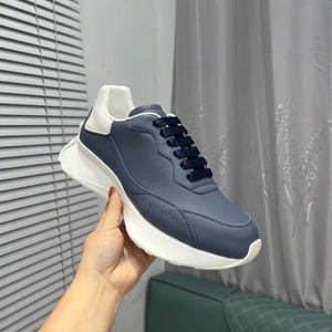 Alexander Fashion Trend Primavera Casual Oversized Ligero Mc. Zapatillas deportivas de piel auténtica con cordones y diseño de cola de escorpión, modelo High Top Sporty Queen - Product Image 1