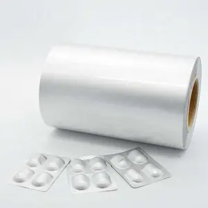 Material de empacotamento farmacêutico forma fria folha de alumínio/alu fundo folha