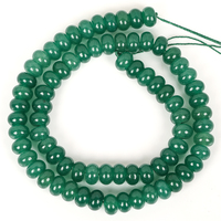 Perles de pierre naturelle 5x8mm, tourmaline verte, agate, jaspe, perles rondes pour la fabrication de bijoux, accessoires de bricolage, bracelets