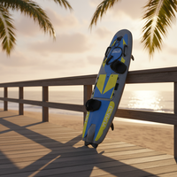 Planche de surf électrique légère en EPP 72V étanche rechargeable pour la mer, le lac et la rivière
