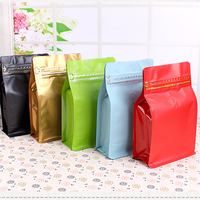 Sachet de café personnalisé en aluminium avec fermeture éclair refermable et multicouche pour un emballage durable et flexible pour le café, les aliments pour animaux et le lait