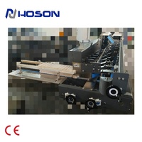 Transportador Apilador Automático de Cajas de Cartón para Máquina Encoladora de Carpetas, Película de Productos Alimenticios, Rodamiento PLC de Plástico y Metal, 1 Unidad