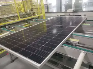 Panneau solaire bipv transparent double face pour bateau photovoltaïque, 385W, le plus grand au monde