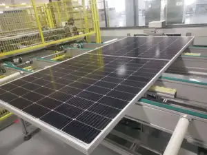 Panel Surya Bipv Transparan Dua Sisi Terbesar 385W Di Dunia