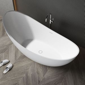 Freestanding Bathtub Acrylic Resin Solid Surface Bathtub Artificial Stone Bathtub <strong>Hammock</strong> <strong>Tubs</strong> - Product Image 5