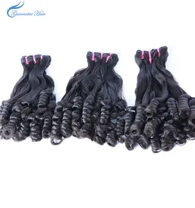 factory super double drawn virgin indian permanent flower curly hair curler accessories women