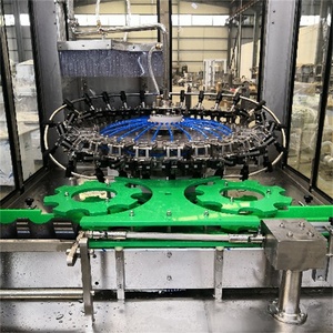 Machine à laver les bouteilles automatique à 18 têtes machine à laver les bouteilles en verre à inversion - Product Image 3