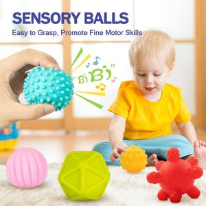 EPT Set di 20 Blocchi Impilabili in Gomma Morbida, Palline da Dentizione, Giocattoli Sensoriali Montessori per l'Apprendimento Precoce dei Bambini da 6 a 12 Mesi - Product Image 6