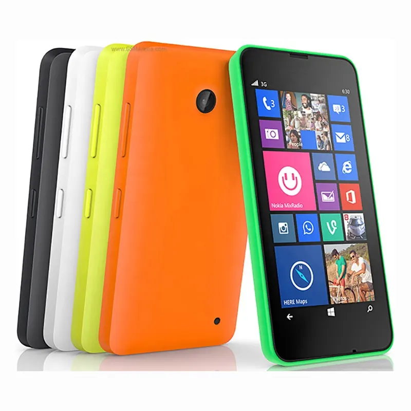 Lumia630携帯電話用デュアルSIMカードWindowsOS8GBストレージ5MP4.5 "IPSロック解除携帯電話