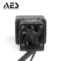 UPS CNC P5-Ultra 1.5 pouces 6000k 35W feux de croisement 35W feux de route 55W coupe plate lentille bleue matrice phare de voiture projecteur Bi Led