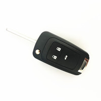 Clé de voiture avec autocollant 2 3 4 5 boutons 433Mhz puce 46 pour Chevrolet Cruze Spark Malibu Aveo Sail Trax pour Buick Encore pour Opel