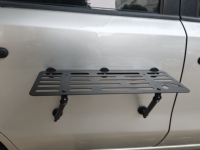 Accessoires 4x4, table de pique-nique portable pliable en métal magnétique pour le camping en plein air, pour les aventures hors route, les SUV, les camionnettes