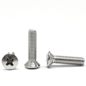 M2 M2.5 M3 M4 M5 M6 M8 DIN966 304 Stainless Steel Full Thread Phillips Oval Head Machine <b>Screws</b> - Product Image 6