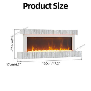 <span class=keywords><strong>Chimenea</strong></span> Eléctrica Decorativa de Interior, Realista y Moderna, <span class=keywords><strong>Chimenea</strong></span> Eléctrica de Pared, Mejor Compra - Product Image 2