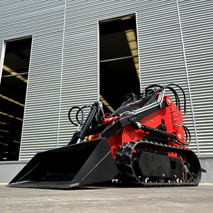 รถตักล้อยางขนาดเล็กแบบกำหนดเองจากโรงงาน พร้อมหัวตัก 4 in 1 และหัวเจาะ  รับสมัครตัวแทนจำหน่าย ขายส่ง เครื่องยนต์พกพา Epa - Product Image 1