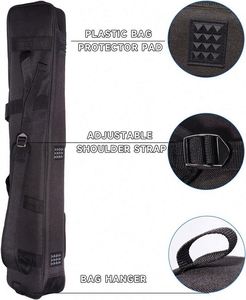 Funda de transporte de taco de billar impermeable con doble correa de hombro, suave, para 4 culatas y 4 flechas, venta al por mayor de fábrica BSCI - Product Image 2
