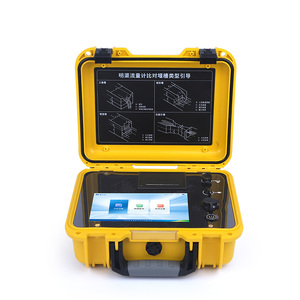 Débitmètre à ultrasons portable Parshall pour canaux ouverts, surveillance hydrologique du débit des rivières, utilisé par le département de la conservation de l'eau - Product Image 5