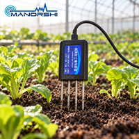 Sensor Probe Tanah 8 in 1 RS485 SDI-12 NPK pH EC Kelembaban Suhu untuk Sistem Irigasi Pertanian Presisi