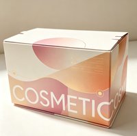 Boîte d'expédition écologique recyclable sur mesure, carton imprimé à fermeture éclair facile à décoller, emballage en carton pour envoi postal, boîte à déchirer