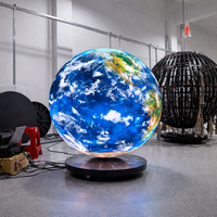 Pantalla LED Esférica a Todo Color con Forma de Globo, Personalizable de 360 Grados, 0.4m, 0.5m, 0.6m, 1m, 1.5m, 2m, 3m, para Escenarios, Eventos y Exhibiciones