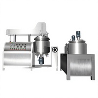 Ligne de production de mayonnaise à prix d'usine, mélangeur émulsifiant sous vide pour crème, machine de fabrication de mayonnaise et de vinaigrette