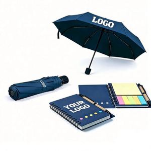 Paraguas con Logotipo Impreso Personalizado al por Mayor para Eventos, Regalo Promocional Empresarial, Paraguas Portátiles y Duraderos - Product Image 1