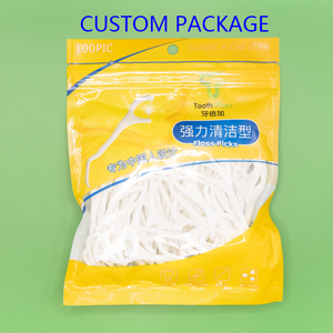 Pacchetto personalizzato di raccolta del filo interdentale da 100 pz/borsa - Product Image 2