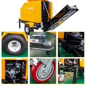 Trituradora de Tracción Pequeña de Exportación, Cilindro Único, Cuatro Tiempos, Trituradora de Roca con Ruedas, Fabricante de Trituradoras de Roca Pequeñas de 2-4T - Product Image 3