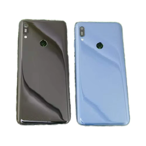 Nueva carcasa trasera para <span class=keywords><strong>Huawei</strong></span> <span class=keywords><strong>Y6</strong></span> <span class=keywords><strong>2019</strong></span> cubierta de batería cubierta trasera de puerta con pegatina adhesiva - Product Image 1